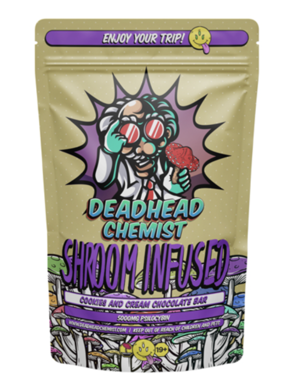 Cookies and Cream Chocolate Bar Deadhead Chemist